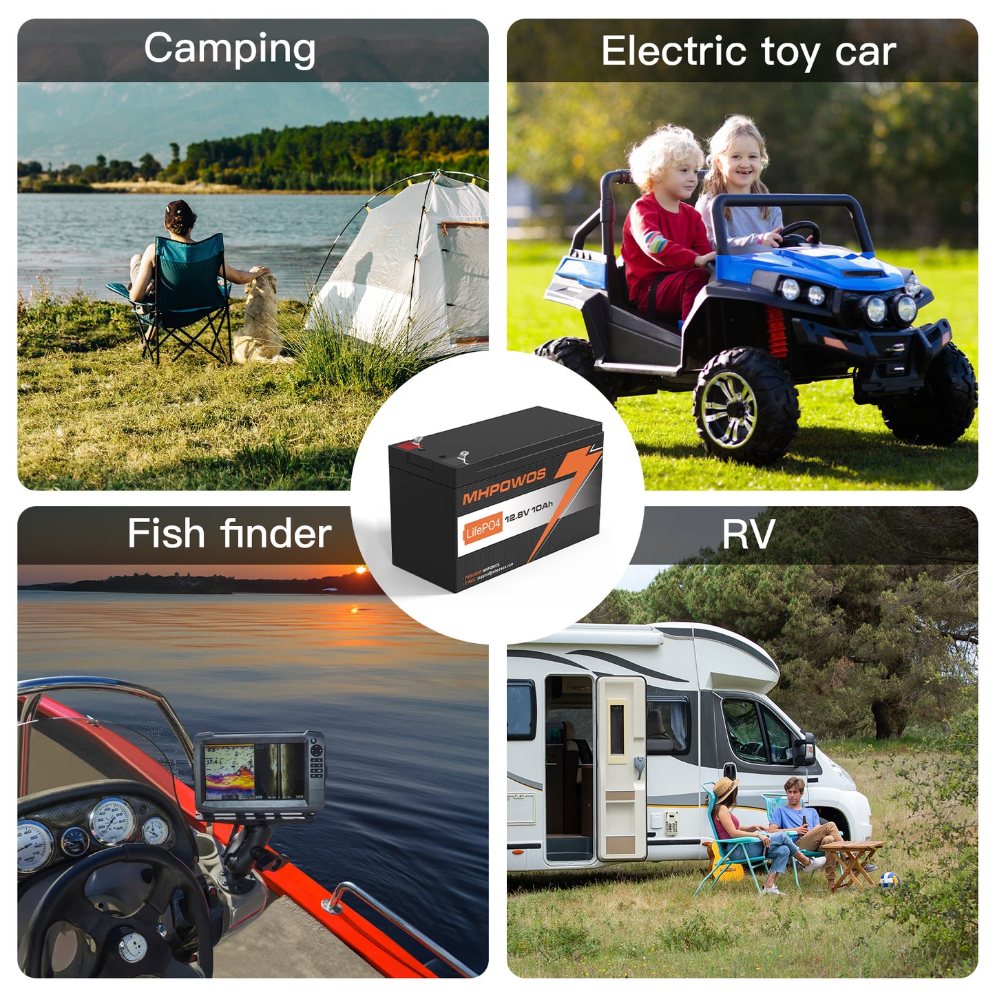 MHPOWOS LifePO4 Battery