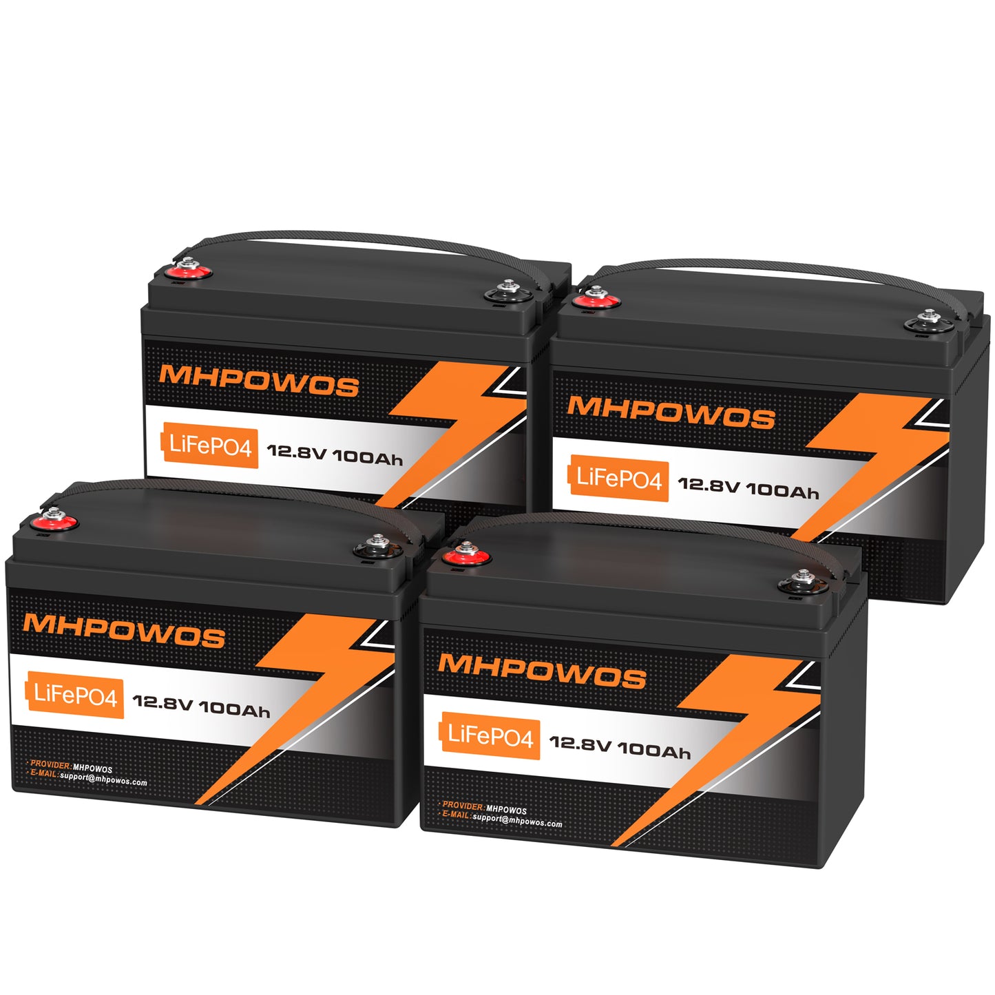 MHPOWOS 12V100Ah LifePO4 Battery
