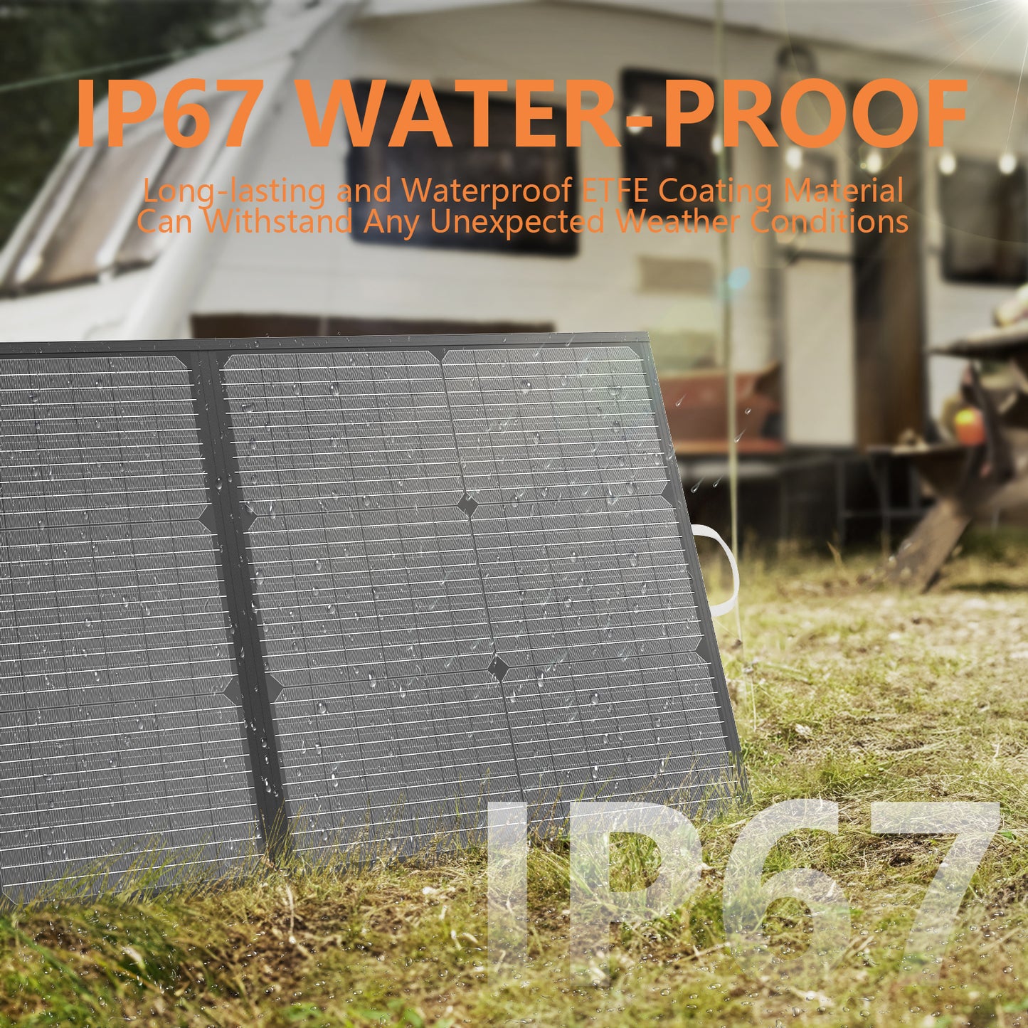 MHPOWOS 110W Foldable Solar Panel