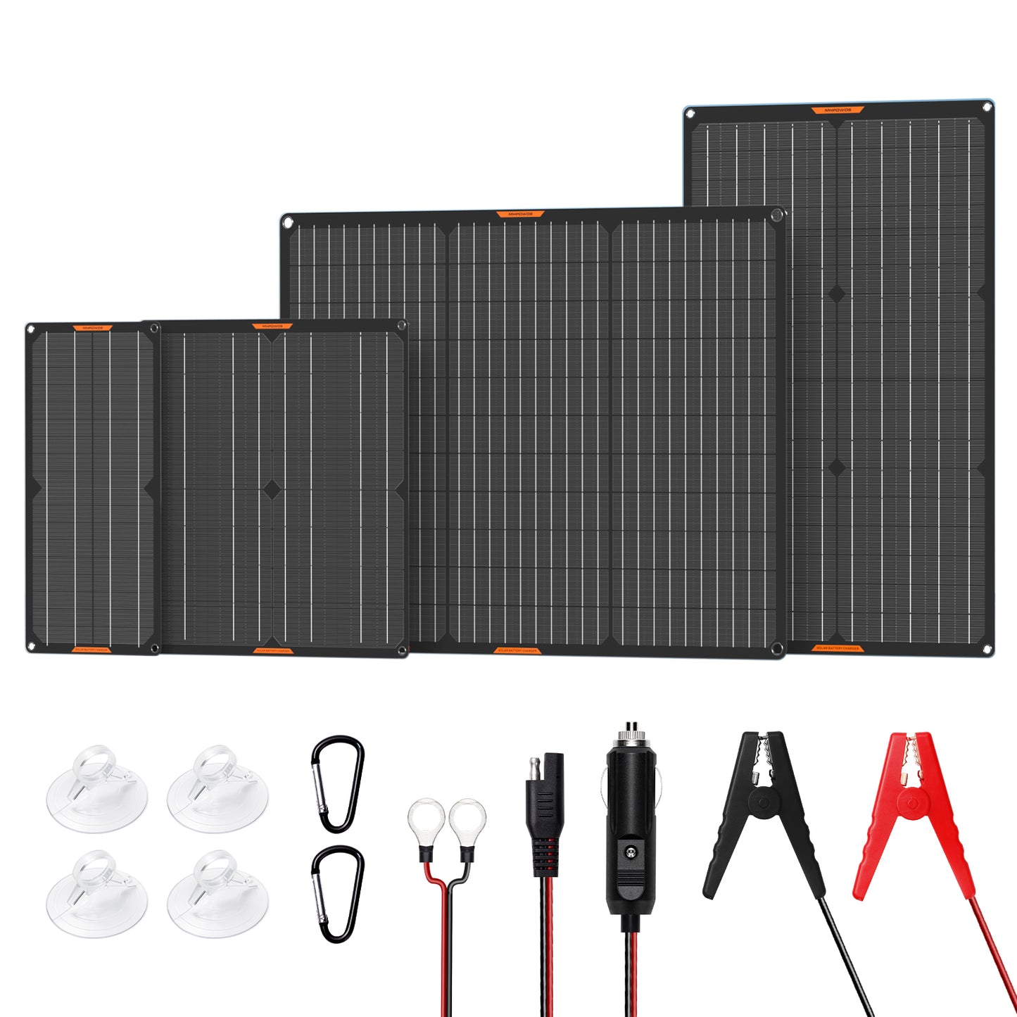 MHPOWOS 50W Solar-Batterie-Erhaltungsladegerät