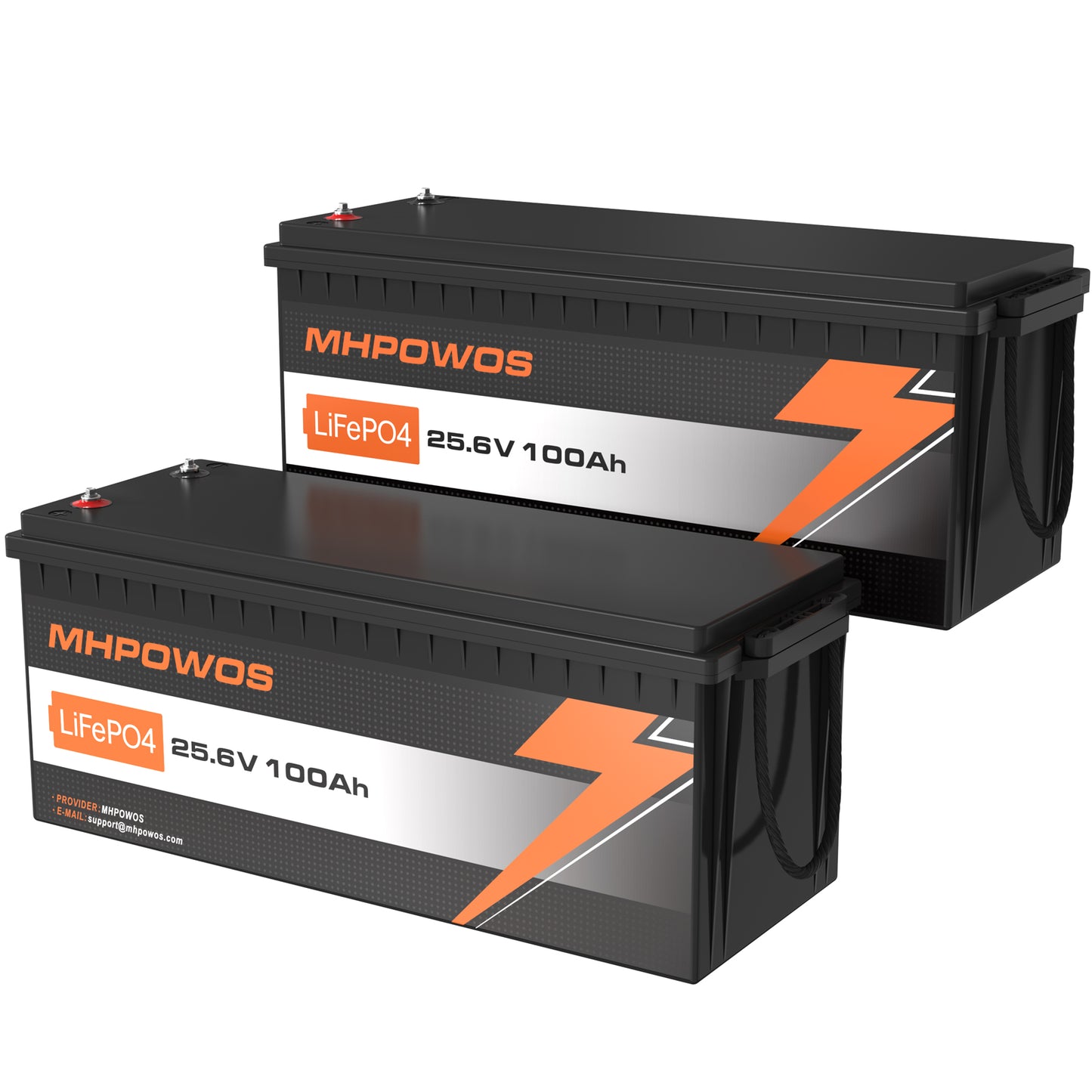 MHPOWOS 25.6V100Ah LifePO4 Battery