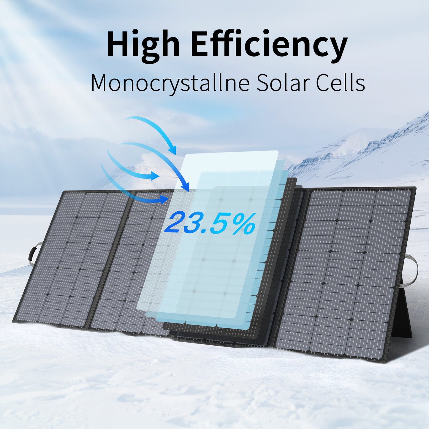 MHPOWOS Foldable Solar Panel