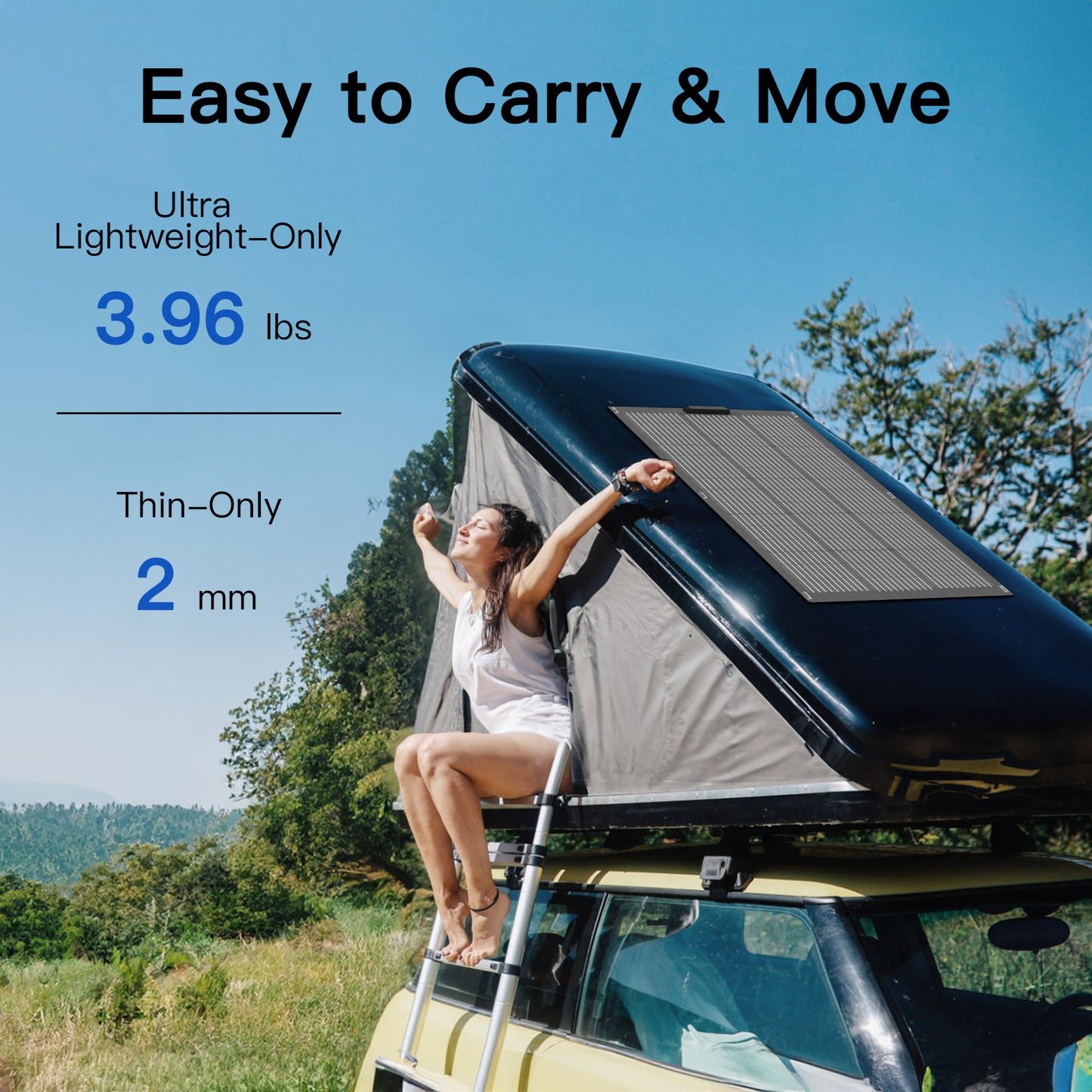 MHPOWOS 100W Flexible Solar Panel