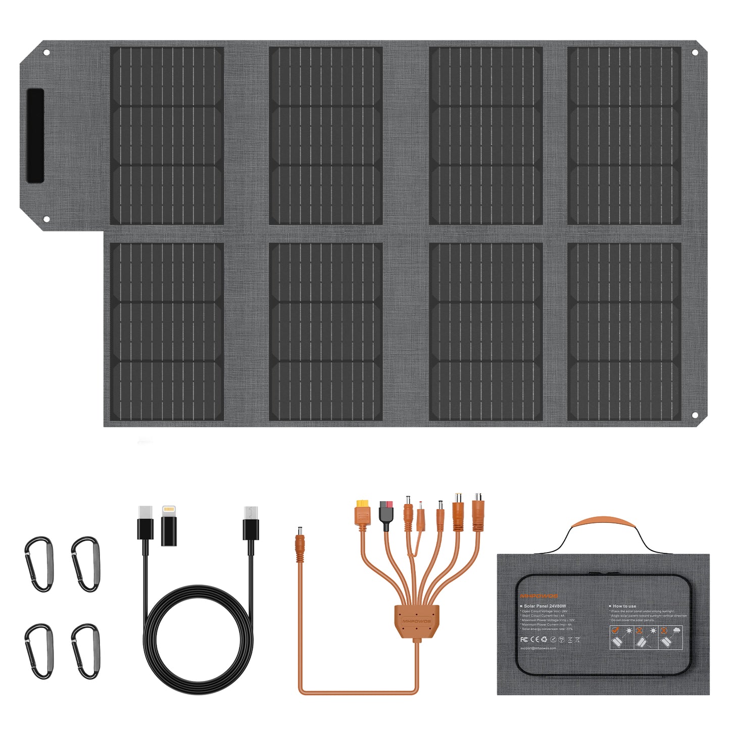 MHPOWOS Portable Solar Panel