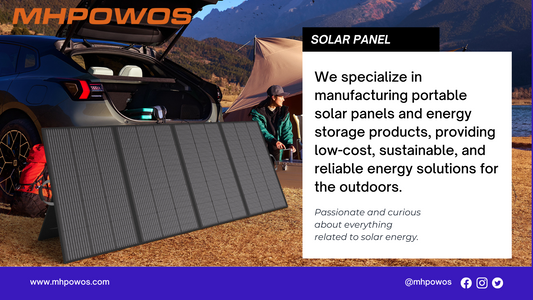 Power On the Go: The Best Portable Solar Panel Solutions from mhpowos.com