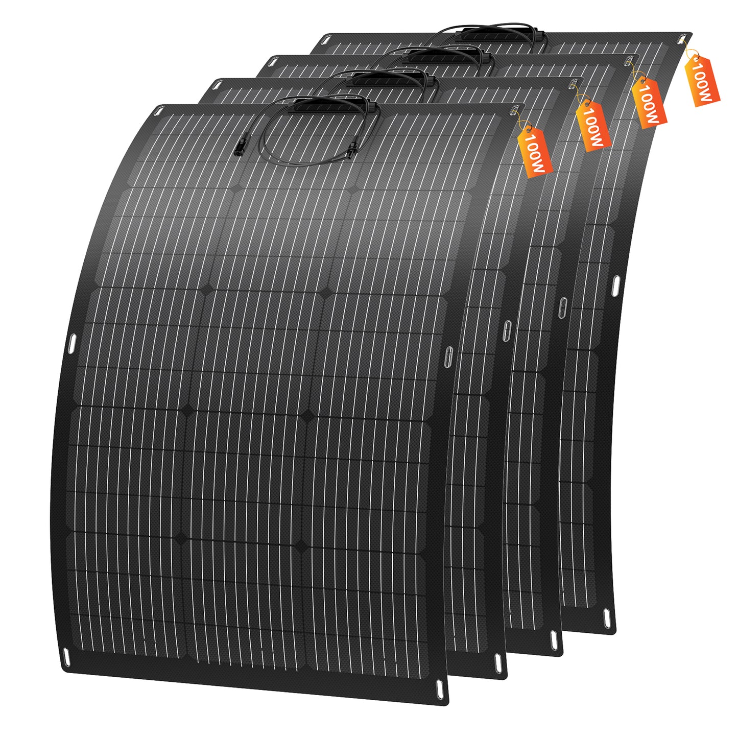 MHPOWOS 100W Flexible Solar Panel