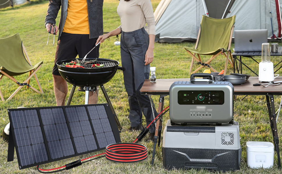 MHPOWOS MC4 Solarpanel-Verlängerungskabel 6m/20ft