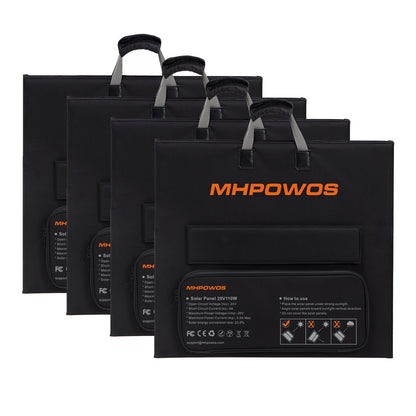 MHPOWOS 110W Foldable Solar Panel