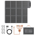 MHPOWOS 120W Portable Solar Panel