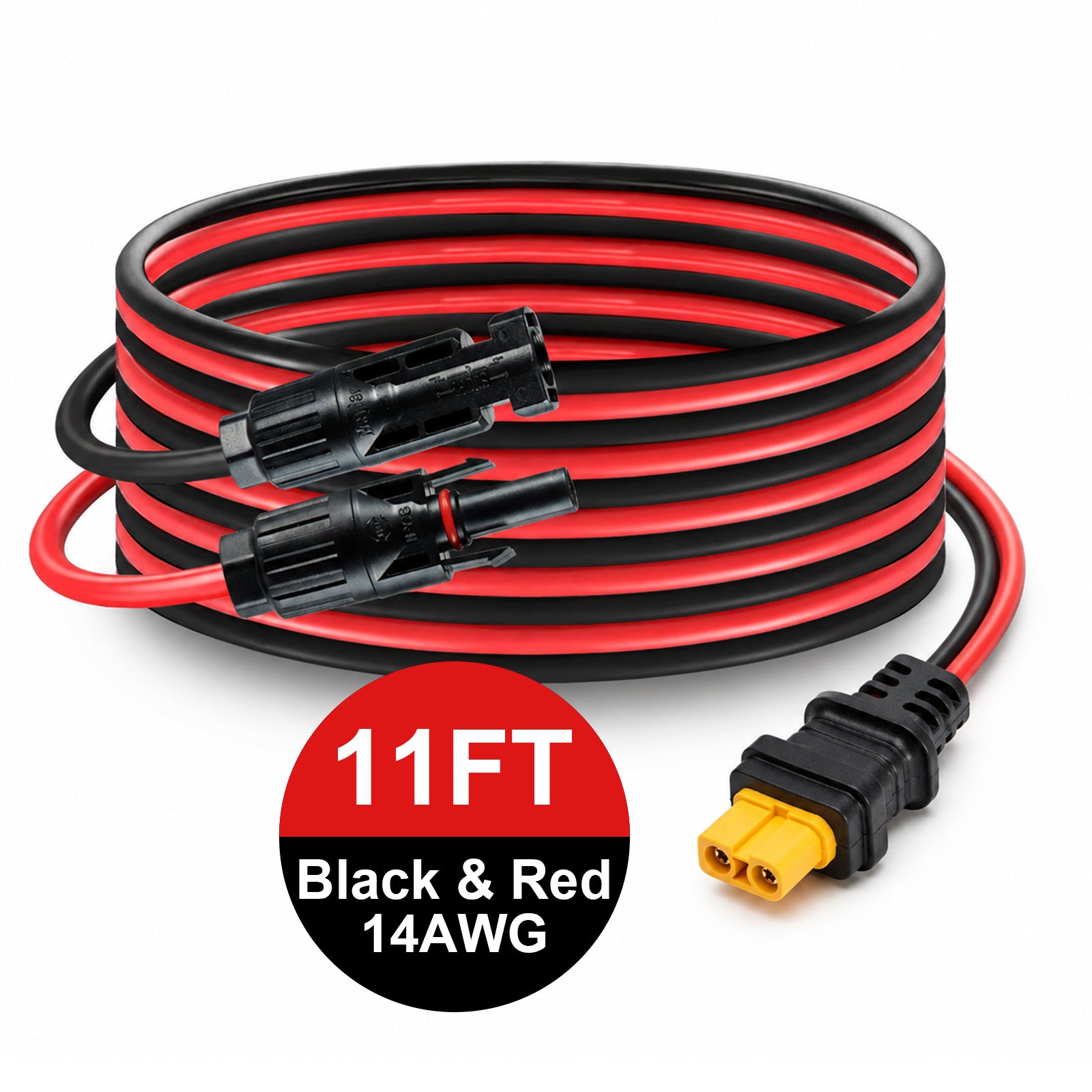 MHPOWOS MC4 to XT60 Solar Charge Cable 11FT (3.5M)