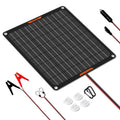 MHPOWOS 10W Solar Battery Trickle Charger Maintainer