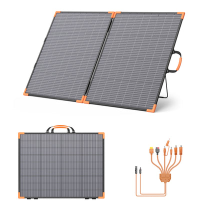 MHPOWOS 200W Bifacial Foldable Solar Panel