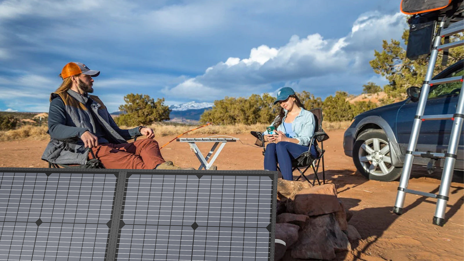 Ricarico il camper ovunque! Pannello solare pieghevole MHPOWOS 110W – Test completo ⚡️