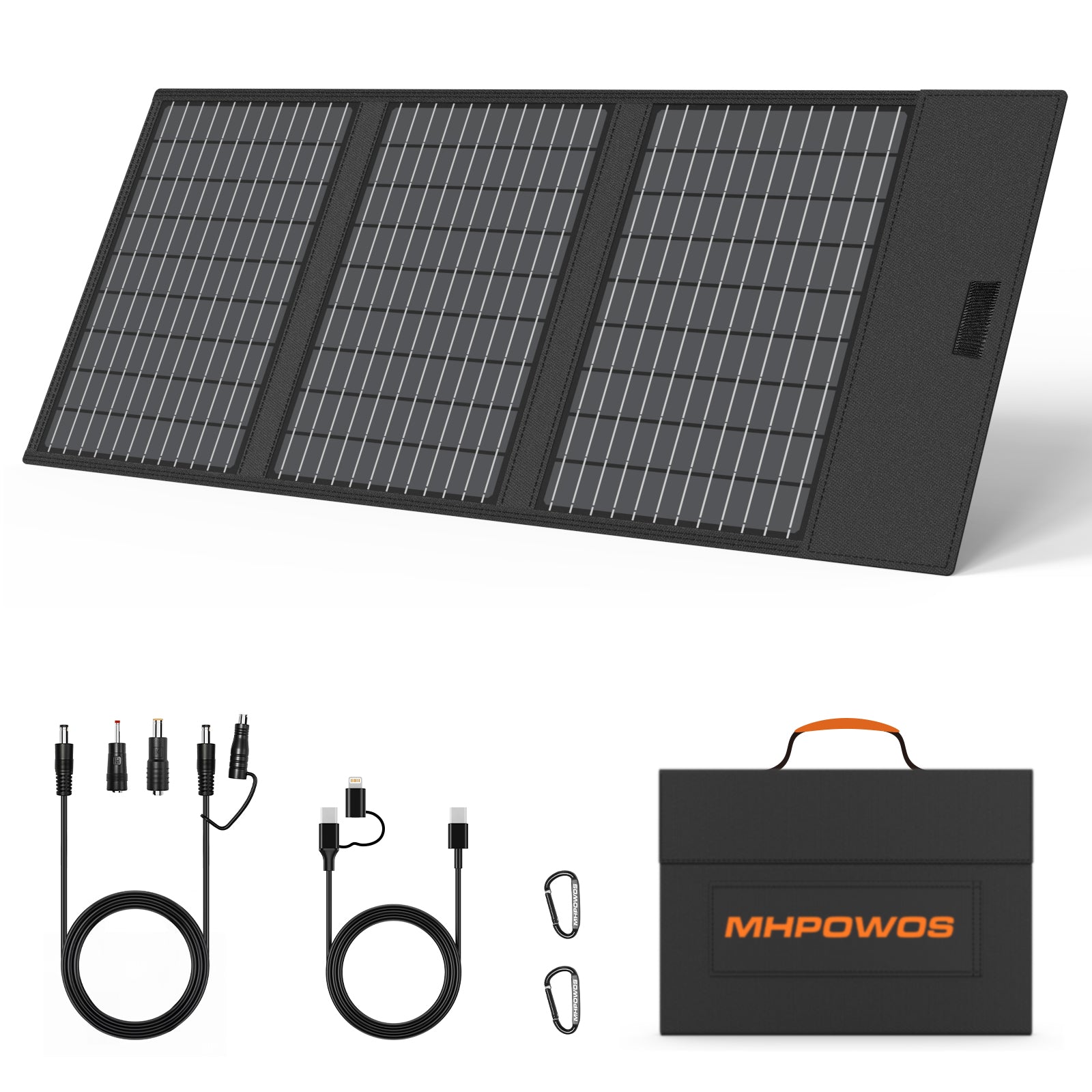 MHPOWOS 45W Tragbares Solarpanel