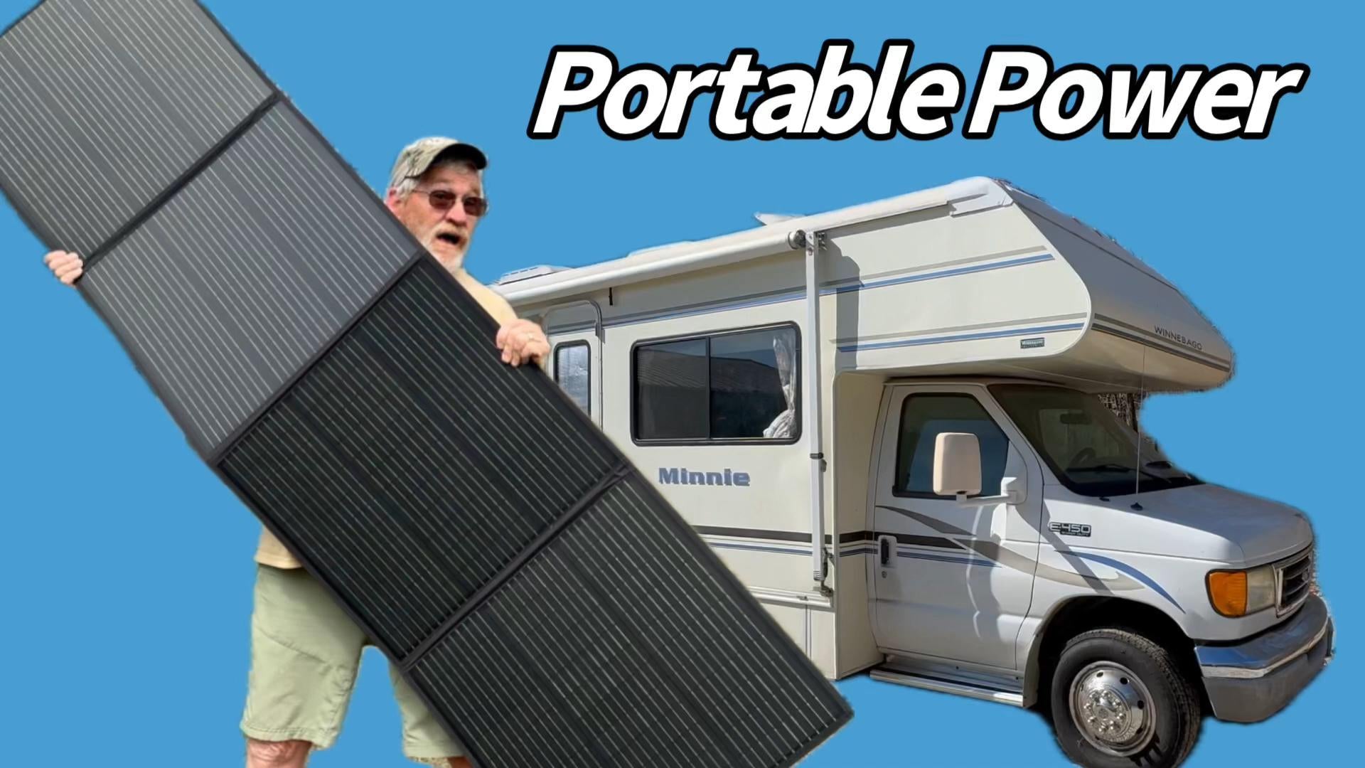 RV Life | Gear Review | “MHPOWOS” 220 watt Portable Solar Panel