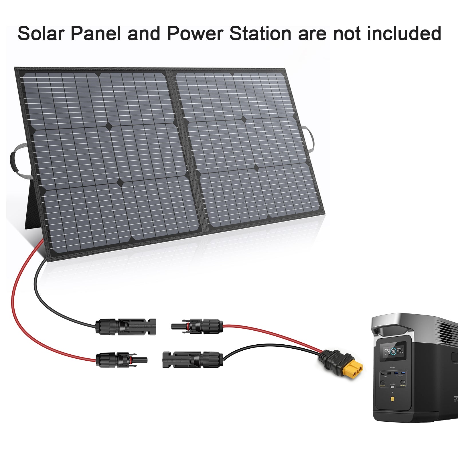 MHPOWOS MC4 to XT60 Solar Charge Cable 11FT (3.5M)