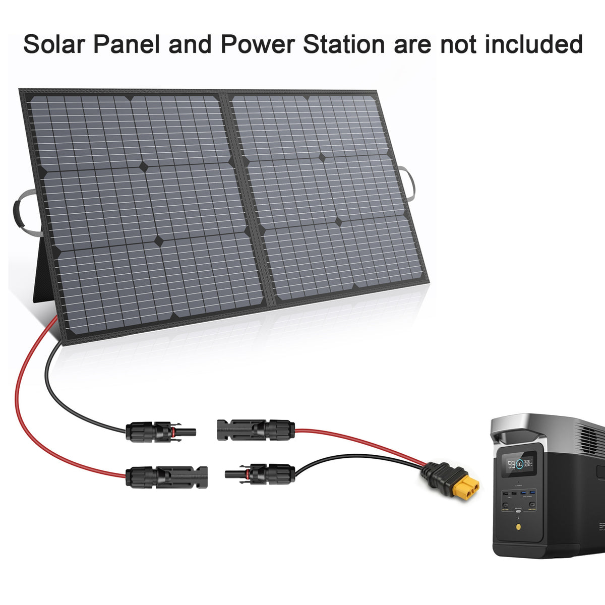 MHPOWOS MC4 to XT60 Solar Charge Cable 11FT (3.5M)