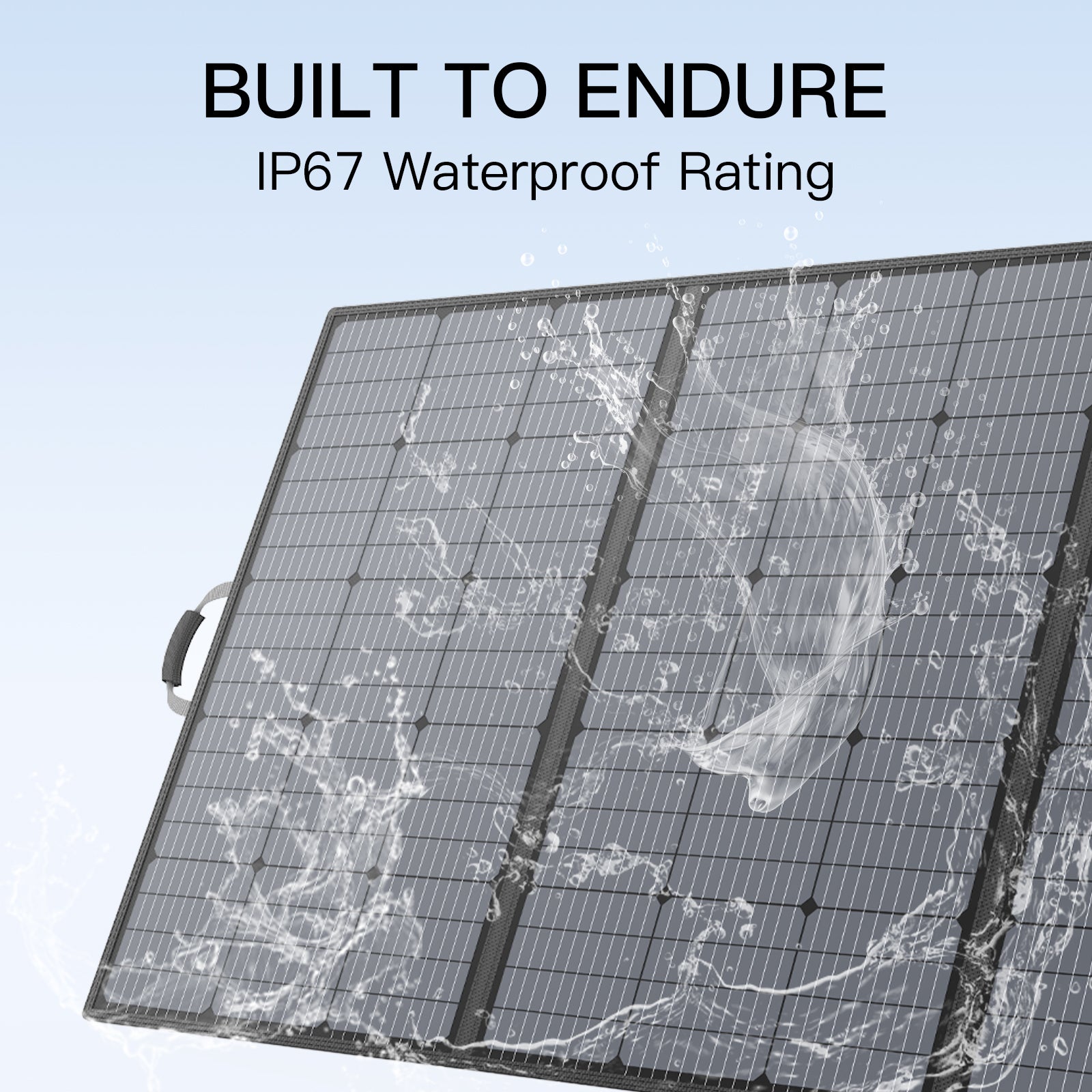 MHPOWOS 400W faltbares Solarpanel