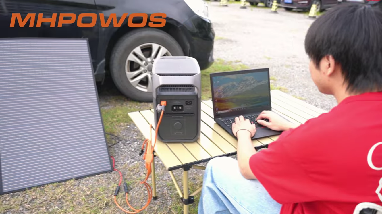 Power Your RV & Mobile Office with MHPOWOS 400W Foldable Solar Panel