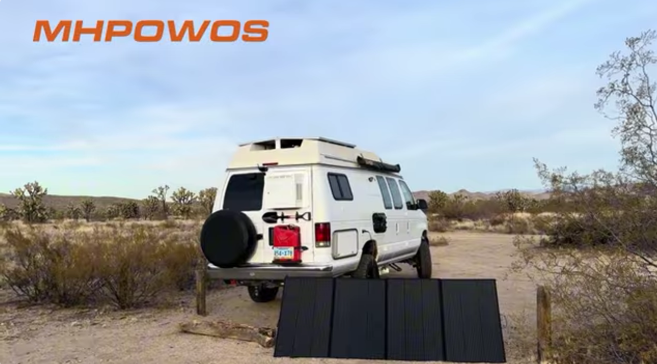 RV Living Made Easy: MHPOWOS 400W Solar Panel for Full-Time Travelers