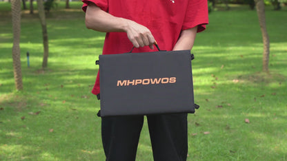 MHPOWOS 60W Portable Solar Panel