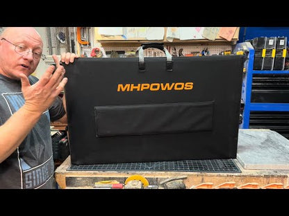 MHPOWOS 400W Foldable Solar Panel