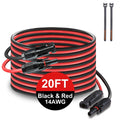 MHPOWOS MC4 Solar Panel Extension Cable 6M/20FT